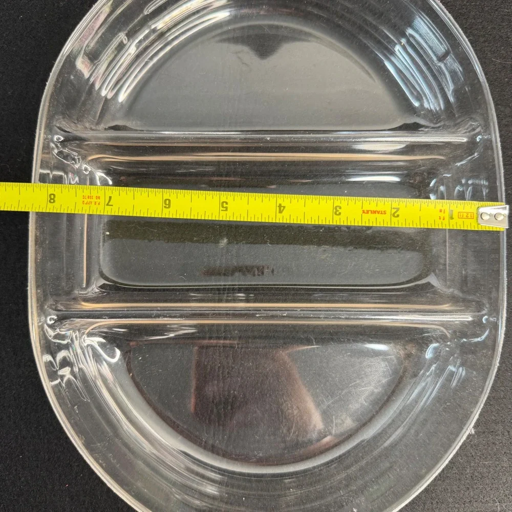Longaberger Divided Tray Clear Liner 11